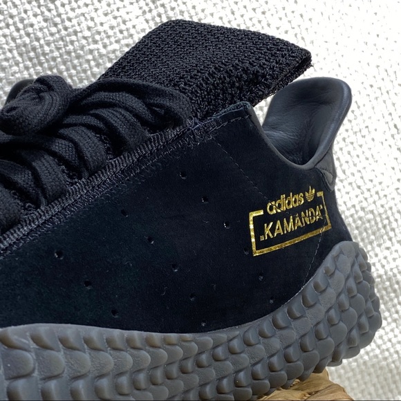 Adidas Mens Original Kamanda "Triple Black" BD7903 - Picture 6 of 8